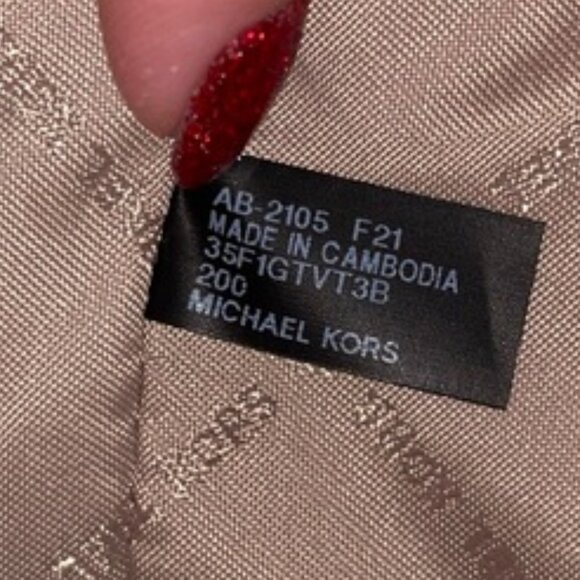 Michael Kors Jet Set Large Logo Non Vegan Leather Tote/Shoulder Bag - Picture 6 of 11